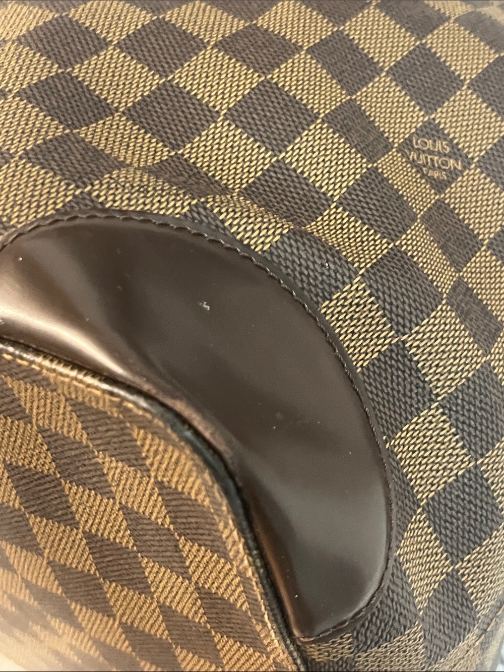 Louis Vuitton Damier Ebene Hempstead Tote Bag MM - Picture 7 of 16